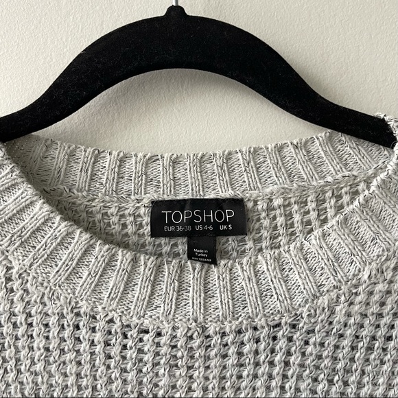 TOPSHOP Knit Crew Neck Sweater (like new) - Picture 3 of 4